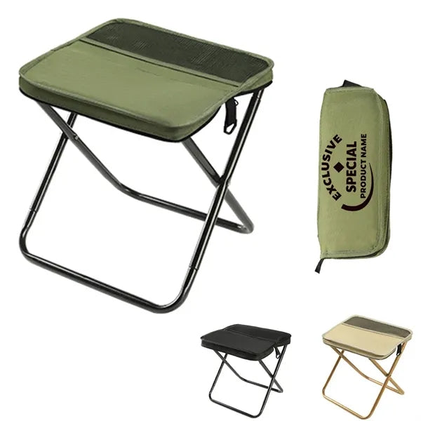 Portable Simple Outdoor Backpack Camping Folding Stool