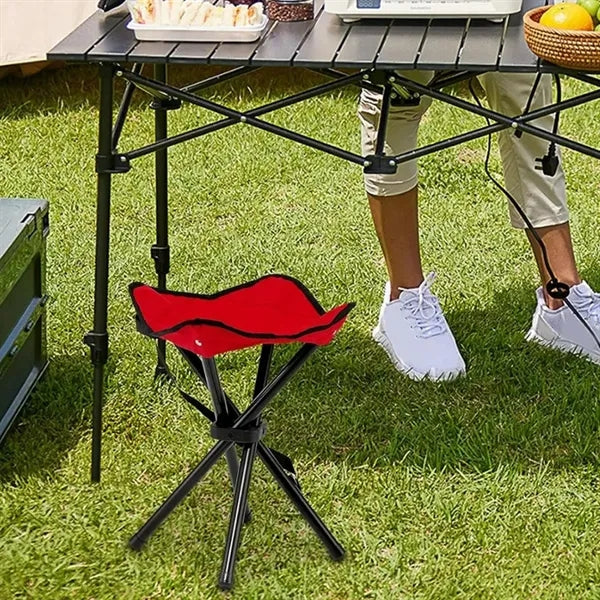 Portable 3 Legged Folding Camp Stool