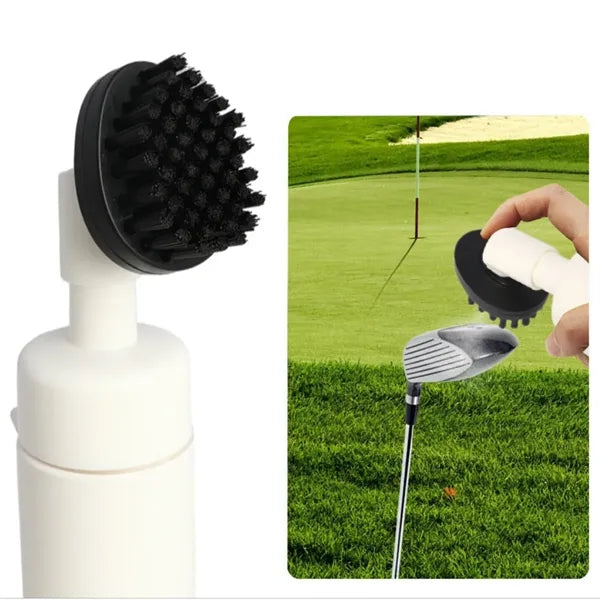 Golf Club Cleaner Brush with Spray Bottle Portable