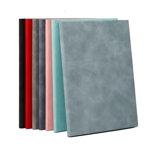 A5 Size Softcover PU Leather Cover Notebooks