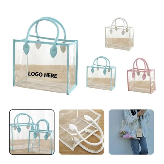 PVC Transparent Gift Clutch Bag