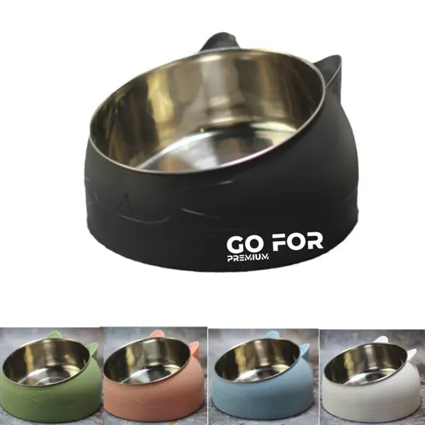 Raised Cat Food Bowl