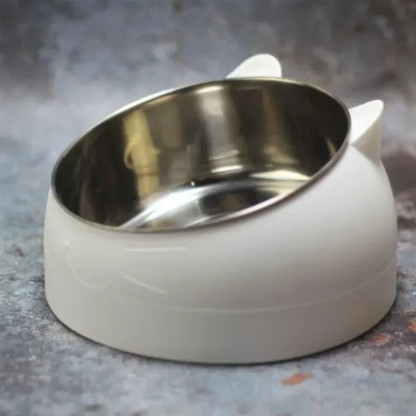 Raised Cat Food Bowl