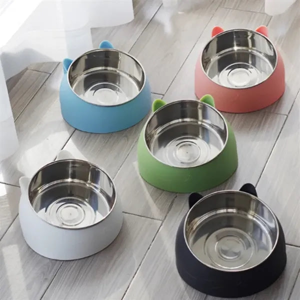 Raised Cat Food Bowl