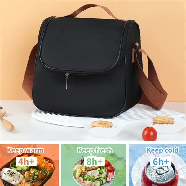Portable office picnic travel cooler insulated lunch bag