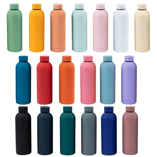 17oz Stainless Steel Insulated Vacuum Water Bottle