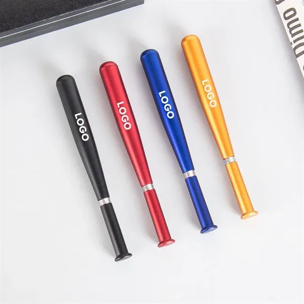 Logo Popular Plastic Baseball shap Ballpoint Bat Pen