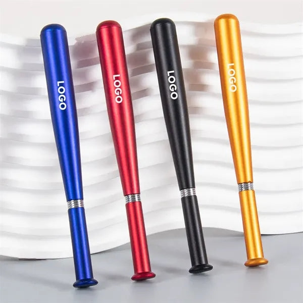 Logo Popular Plastic Baseball shap Ballpoint Bat Pen