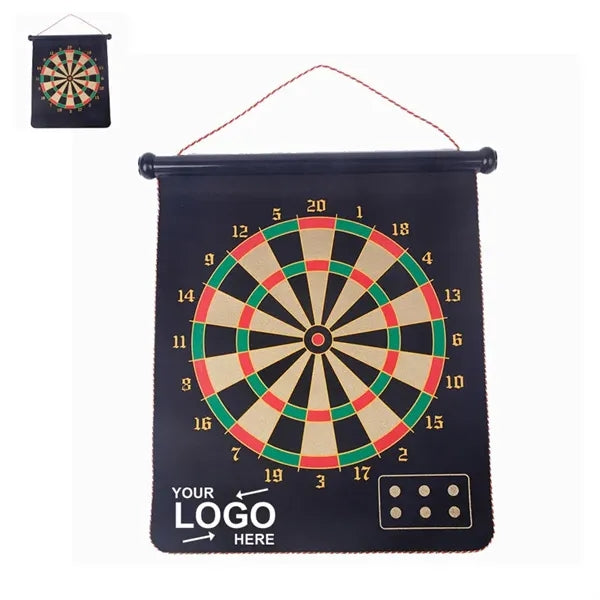 Double-sided Magnetic Dart Target Set