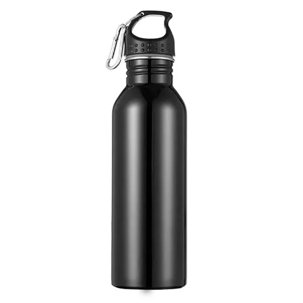 Stainless Steel Sports Bottle With Carabiner