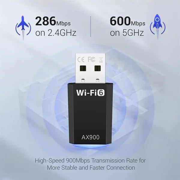 Wireless Network WiFi 6 Receiver 5G Dual Band