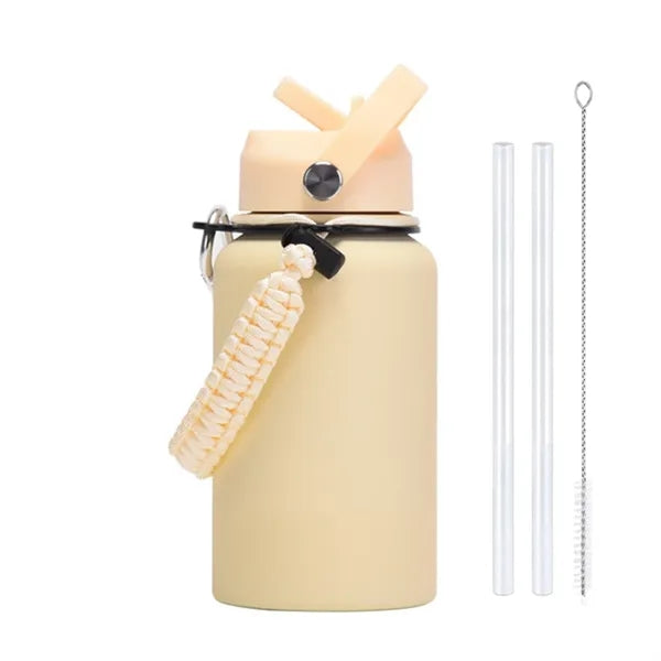 22oz Braided Rope Stainless Steel Thermos