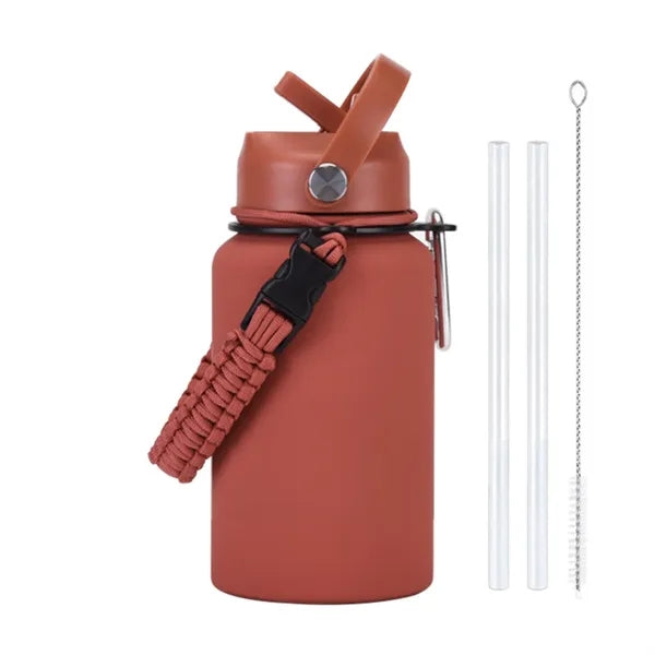 22oz Braided Rope Stainless Steel Thermos