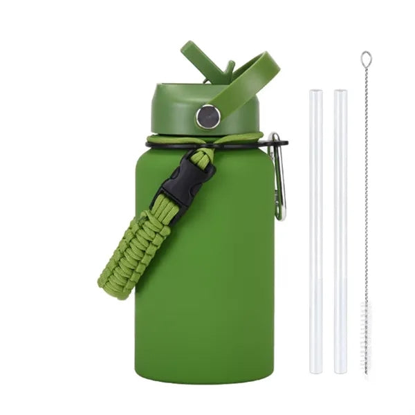 22oz Braided Rope Stainless Steel Thermos