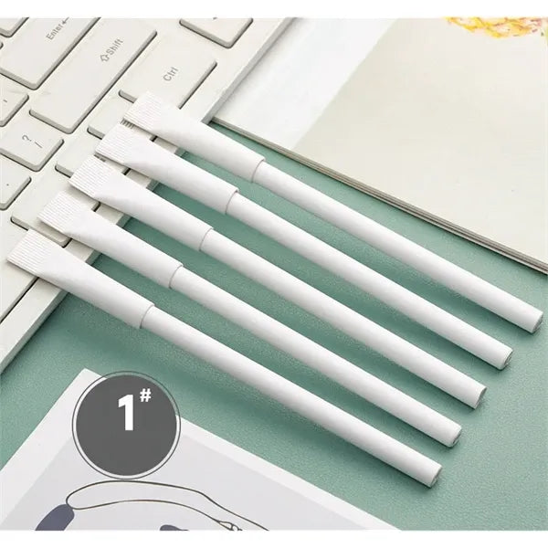 Eco-friendly Economic Krafe Paper Tube Recycled Paddle Pen