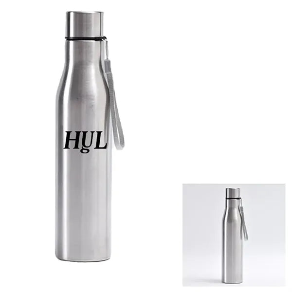 Portable Stainless Steel Original Color Water Bottle
