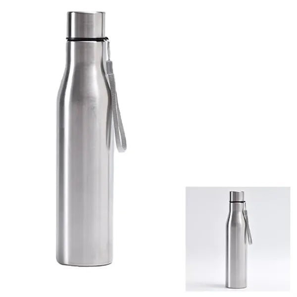 Portable Stainless Steel Original Color Water Bottle