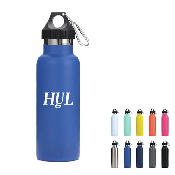20 Oz Stainless Steel Sports Water Bottle