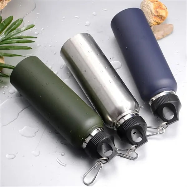 20 Oz Stainless Steel Sports Water Bottle