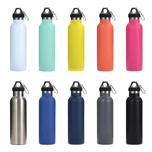 20 Oz Stainless Steel Sports Water Bottle