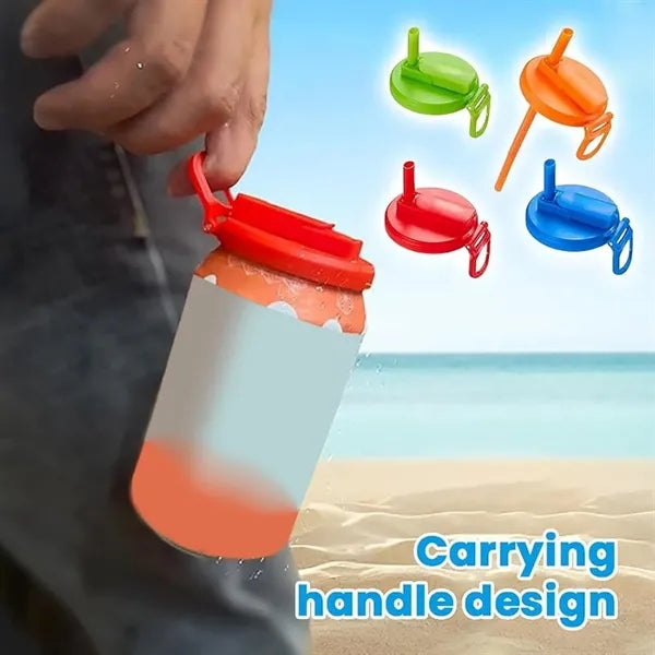 Silicone Soda Can Straw Cover