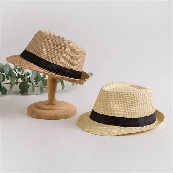 Straw Fedora Hat