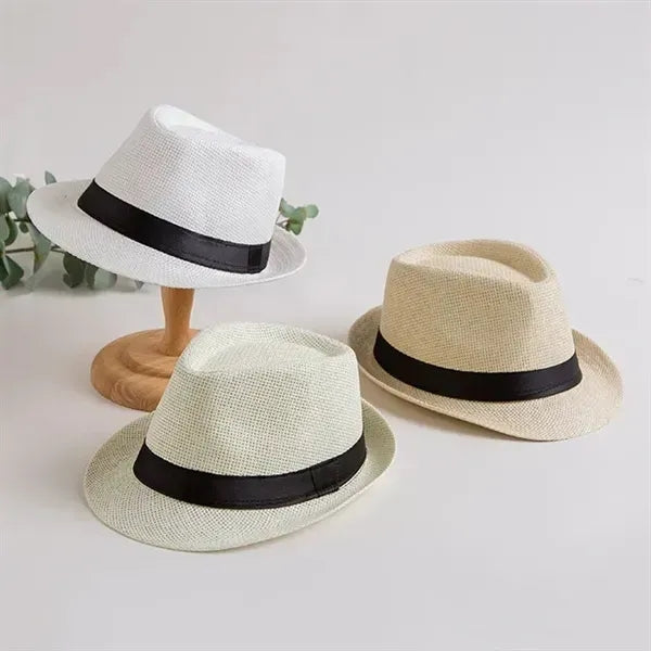 Straw Fedora Hat