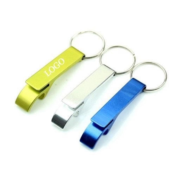 Aluminium Alloy Bottle Opener Keychain