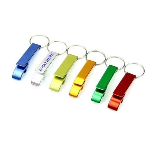 Aluminium Alloy Bottle Opener Keychain