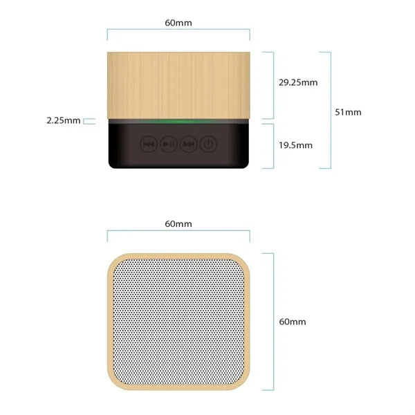 Bamboo Wireless Bluetooth Speaker