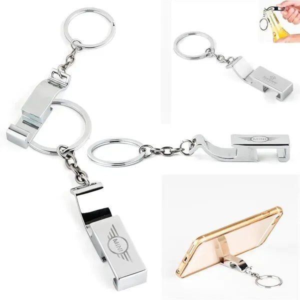 Phone Holder and Bottle Opener Keychain