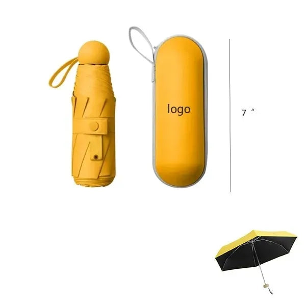 Mini Pocket Umbrella With Case