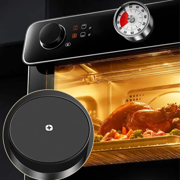 Kitchen school magnetic stainless steel mechanical timer