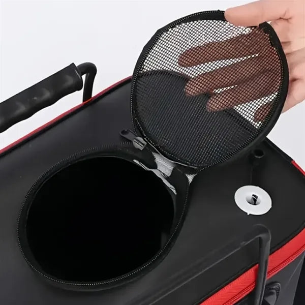 EVA Folding Fishing Outdoor Bucket with Mesh Lid