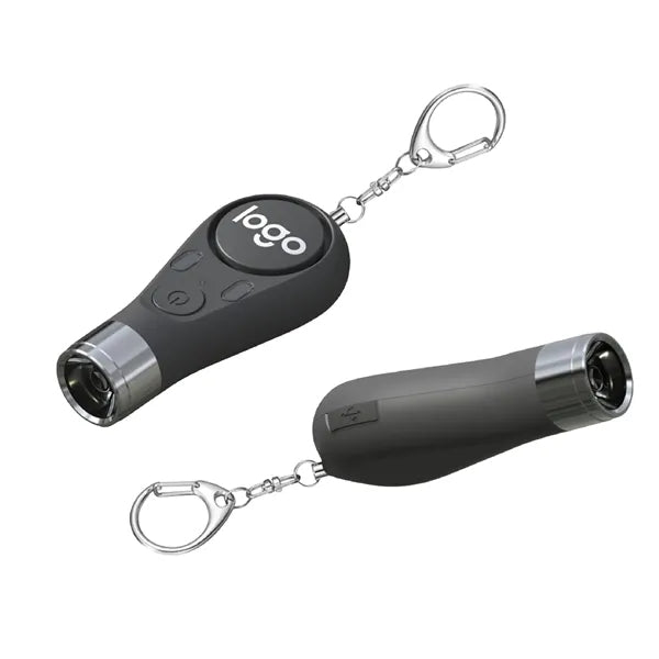 Personal Multi-Purpose SOS Device with Flashlight and Alarm