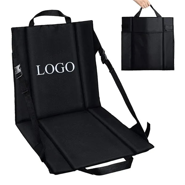 Folding Stadium Seat Cushion With Backrest