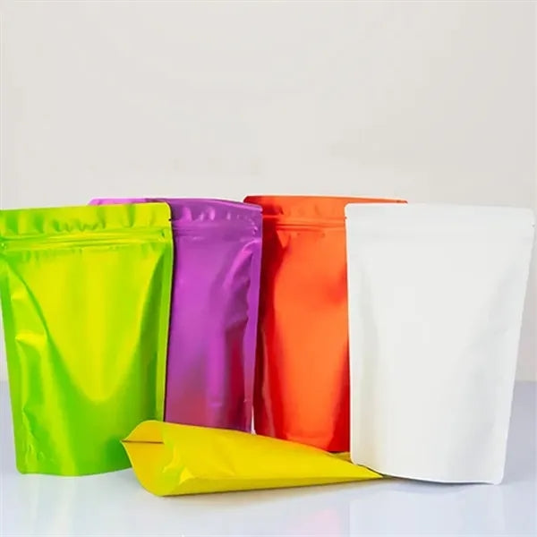 100 pc Flat Bottom Mylar Zip Lock Bags