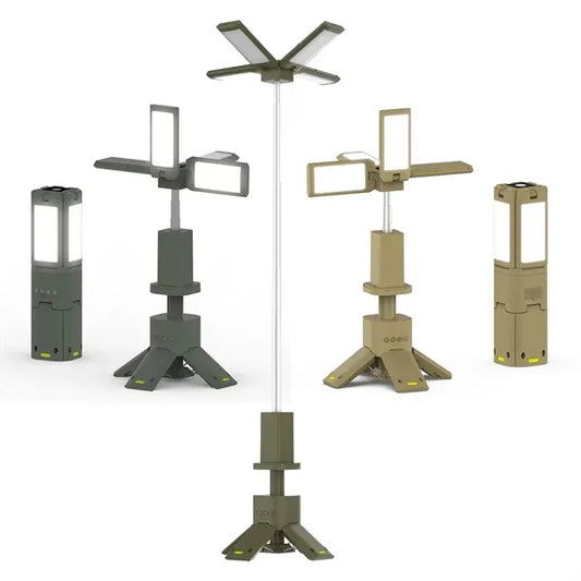 13400mAh Rechargeable Camping Lantern - IPX5, Telescopic