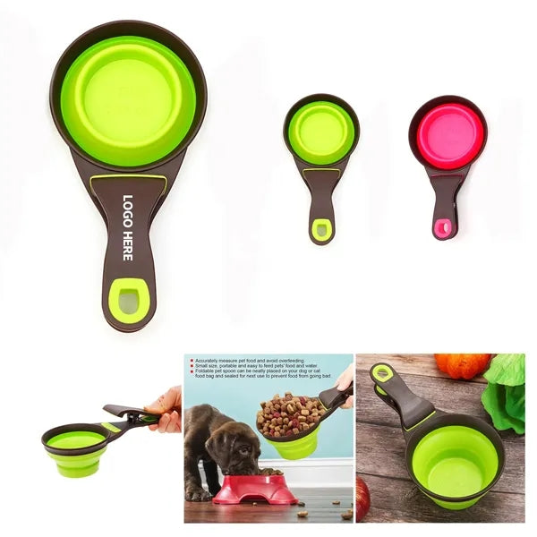 Premium Silicone Foldable Pet Bowl with Clip