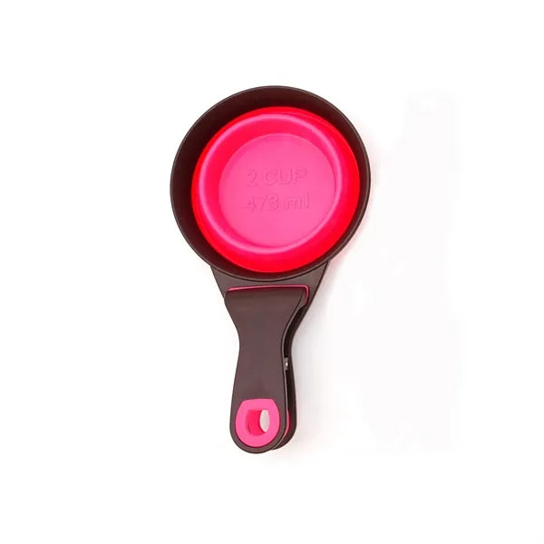 Premium Silicone Foldable Pet Bowl with Clip