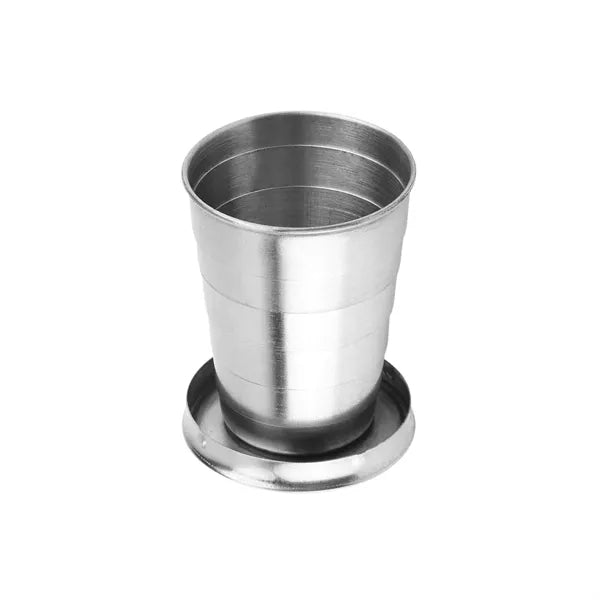 Portable Collapsible Stainless Steel Water Cup