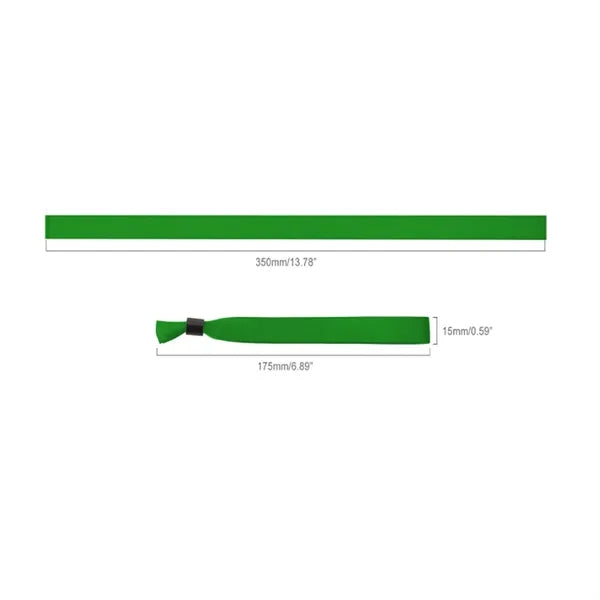 Disposable Fabric Event Wristbands