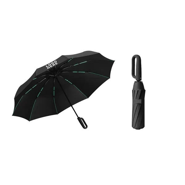 Portable Folding Ring Buckle Umbrella