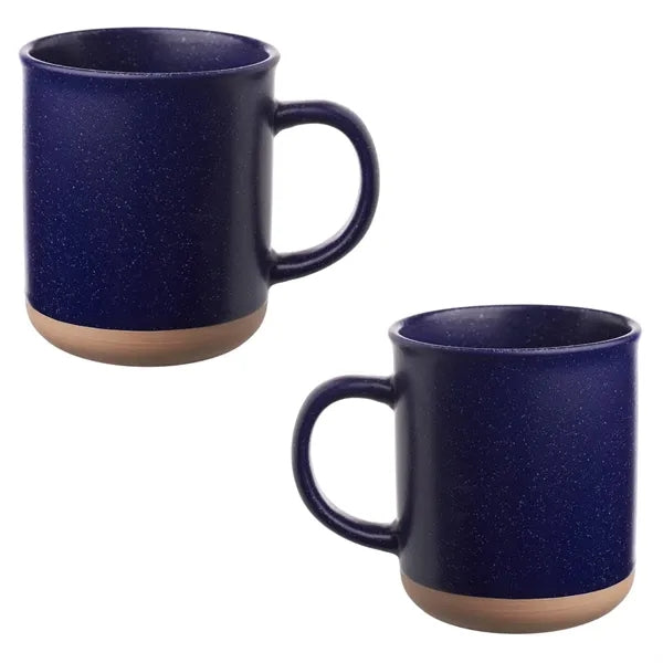 Aurora Speckled Ceramic Coffee Mug, 13.5 oz.