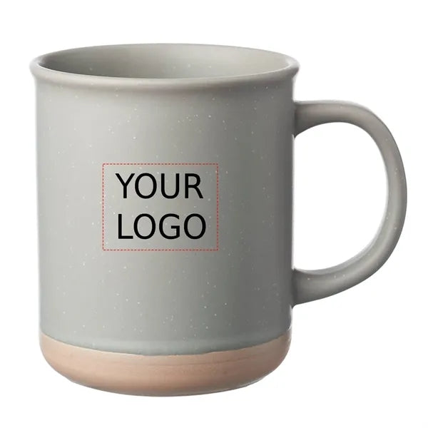Aurora Speckled Ceramic Coffee Mug, 13.5 oz.