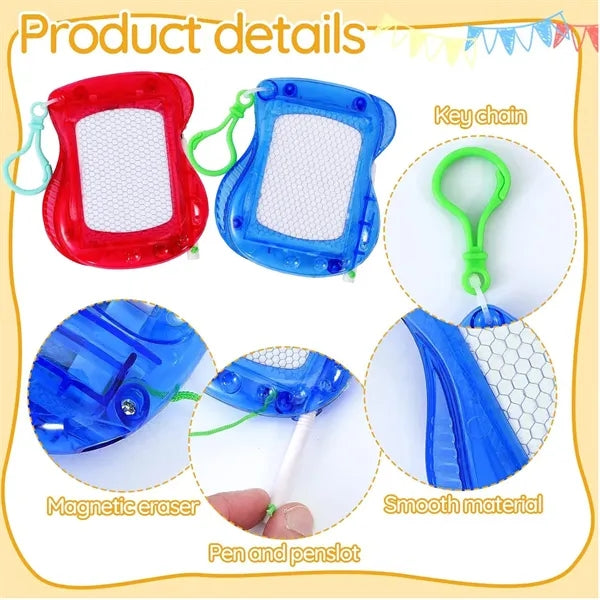 Erasable Mini Board with Pen and Keychain