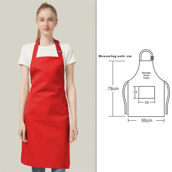 Waterproof Unisex Apron with Big Pocket