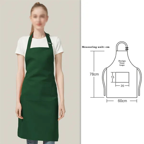 Waterproof Unisex Apron with Big Pocket