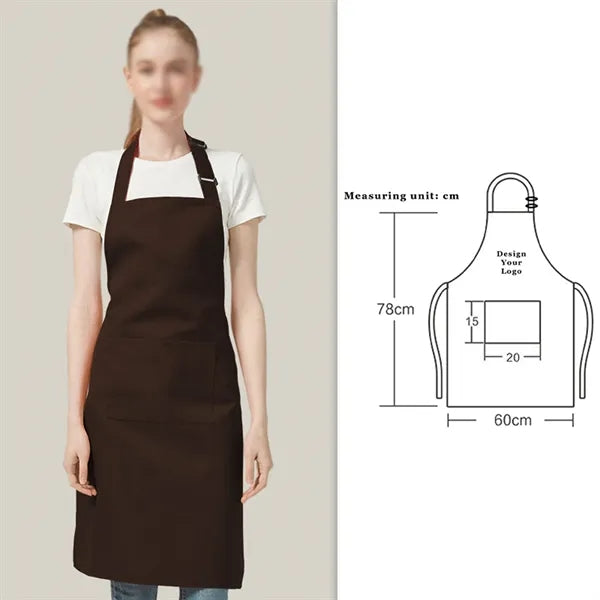 Waterproof Unisex Apron with Big Pocket