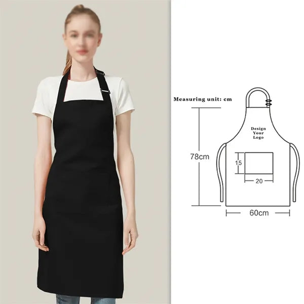 Waterproof Unisex Apron with Big Pocket